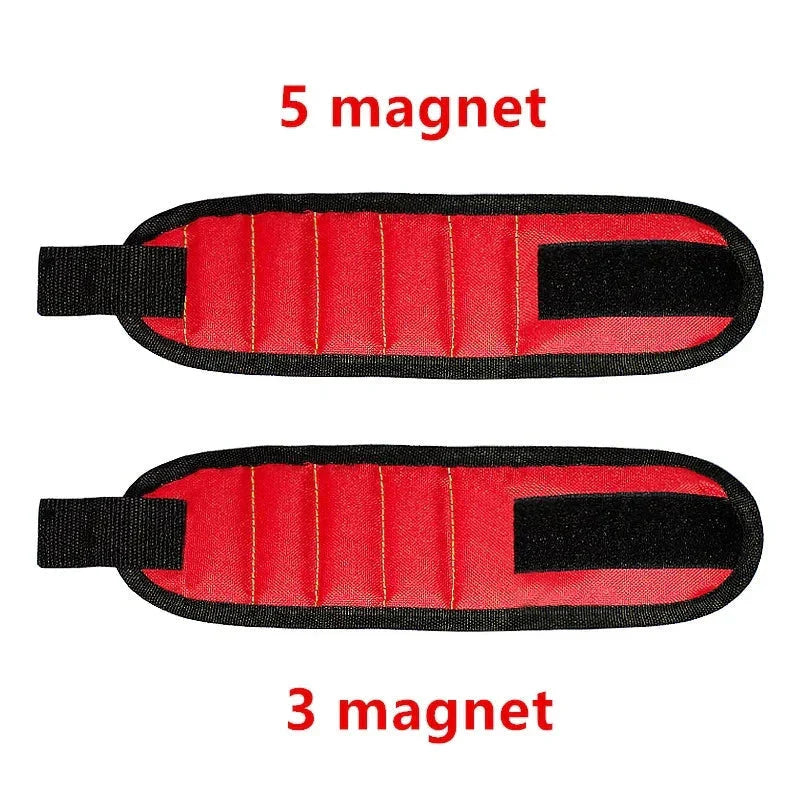 Strong Magnetic Wristband ā Portable Tool Bag for Holding Screws, Nails, Nuts, Bolts, and Drill Bits