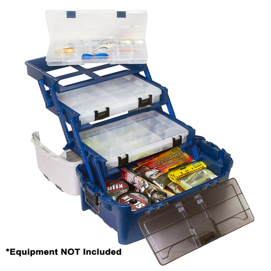 Plano Hybrid Hip 3-Stowaway Tackle Box 3700 - Blue [723700]