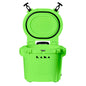 LAKA Coolers 30 Qt Cooler w/Telescoping Handle &amp; Wheels - Lime Green